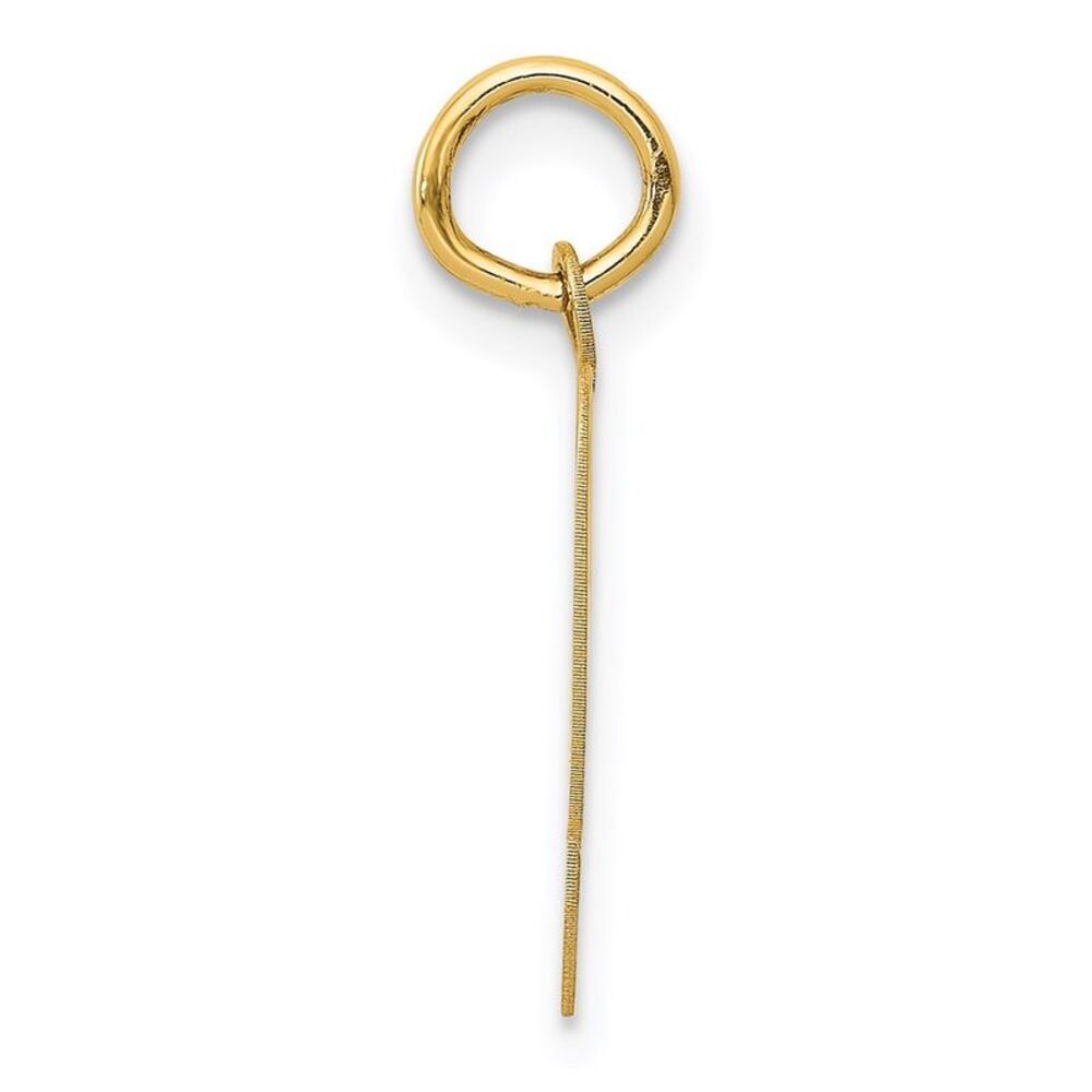 Kazi Luxury 14k Yellow Gold Script Letter Q Initi… - image 2